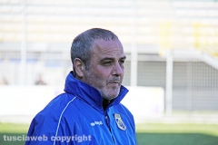 L\'allenatore Attilio Gregori