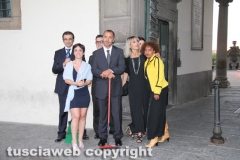 Cronaca - Viterbo civica col vestito elegante