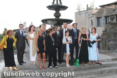 Cronaca - Viterbo civica col vestito elegante