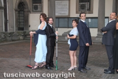 Cronaca - Viterbo civica col vestito elegante