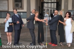 Cronaca - Viterbo civica col vestito elegante