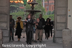 Cronaca - Viterbo civica col vestito elegante