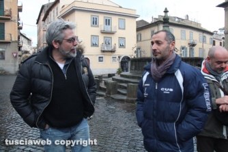 Viterbo civica ripulisce sopra al Sacrario