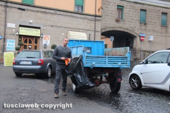Viterbo civica ripulisce sopra al Sacrario