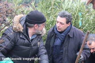 Viterbo civica ripulisce sopra al Sacrario