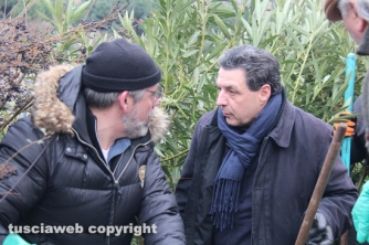 Viterbo civica ripulisce sopra al Sacrario