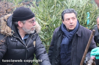 Viterbo civica ripulisce sopra al Sacrario
