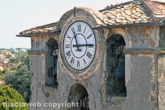 Viterbo dall'alto, dalla cima di Gloria
