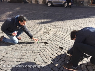 Viterbo famosa per le buche