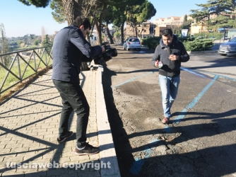 Viterbo famosa per le buche
