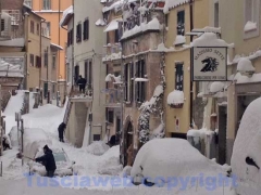 Viterbo - Il giorno dopo la bufera