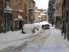 Viterbo - Il giorno dopo la bufera