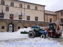 Viterbo - Il giorno dopo la bufera