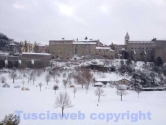 Viterbo - Il giorno dopo la bufera