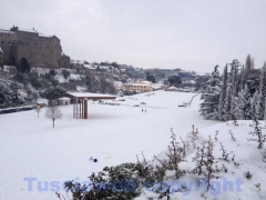 Viterbo - Il giorno dopo la bufera