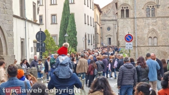 Viterbo in festa - La città invasa dai turisti