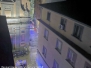 Incendio in un appartamento in pieno centro storico nella notte