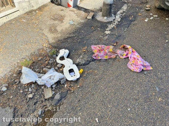 Viterbo - Incendio in un appartamento in via Monte Grappa