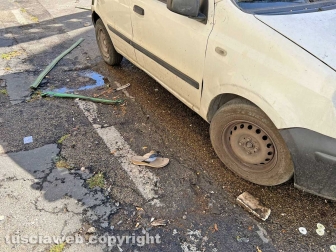 Viterbo - Incendio in un appartamento in via Monte Grappa