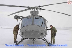 L\'elicottero del 1° Reggimento Aviazione dell\'esercito