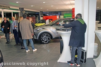 La presentazione della nuova Toyota C-HR