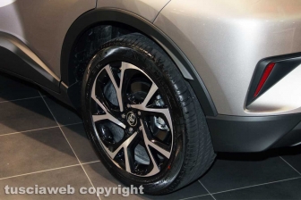 La presentazione della nuova Toyota C-HR