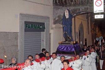 Pasqua - Viterbo - La processione del Cristo morto