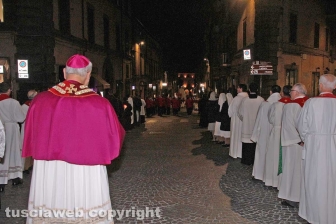 Pasqua - Viterbo - La processione del Cristo morto