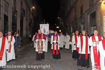 Pasqua - Viterbo - La processione del Cristo morto