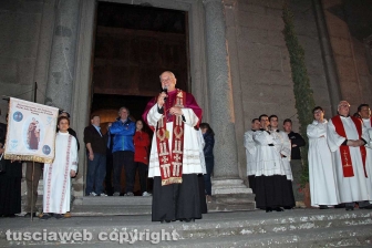 Pasqua - Viterbo - La processione del Cristo morto