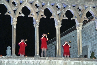 Pasqua - Viterbo - La processione del Cristo morto