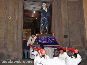 Pasqua - Viterbo - La processione del Cristo morto