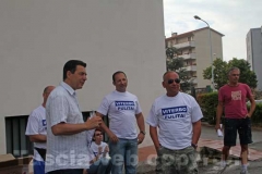 Il sindaco Marini con il consigliere Andrea Marcosano