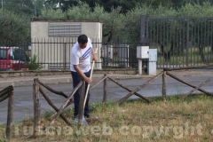 Il sindaco Marini che una volta tanto lavora