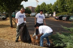 Viterbo pulita a Santa Barbara
