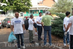 Viterbo pulita a Santa Barbara