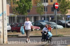 Viterbo pulita a Santa Barbara