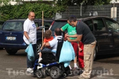 Viterbo pulita a Santa Barbara