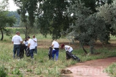 Viterbo pulita a Santa Barbara