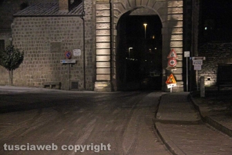 Viterbo sotto la neve