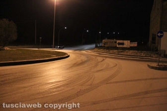 Viterbo sotto la neve