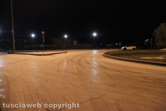 Viterbo sotto la neve