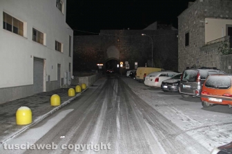 Viterbo sotto la neve