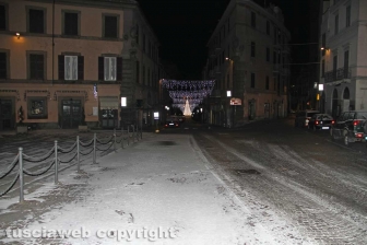 Viterbo sotto la neve