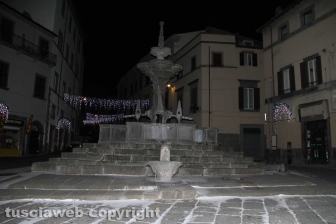 Viterbo sotto la neve