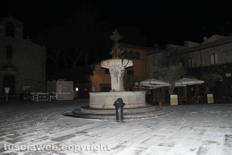 Viterbo sotto la neve