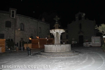 Viterbo sotto la neve