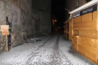 Viterbo sotto la neve