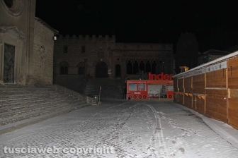 Viterbo sotto la neve