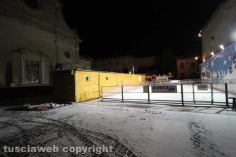 Viterbo sotto la neve